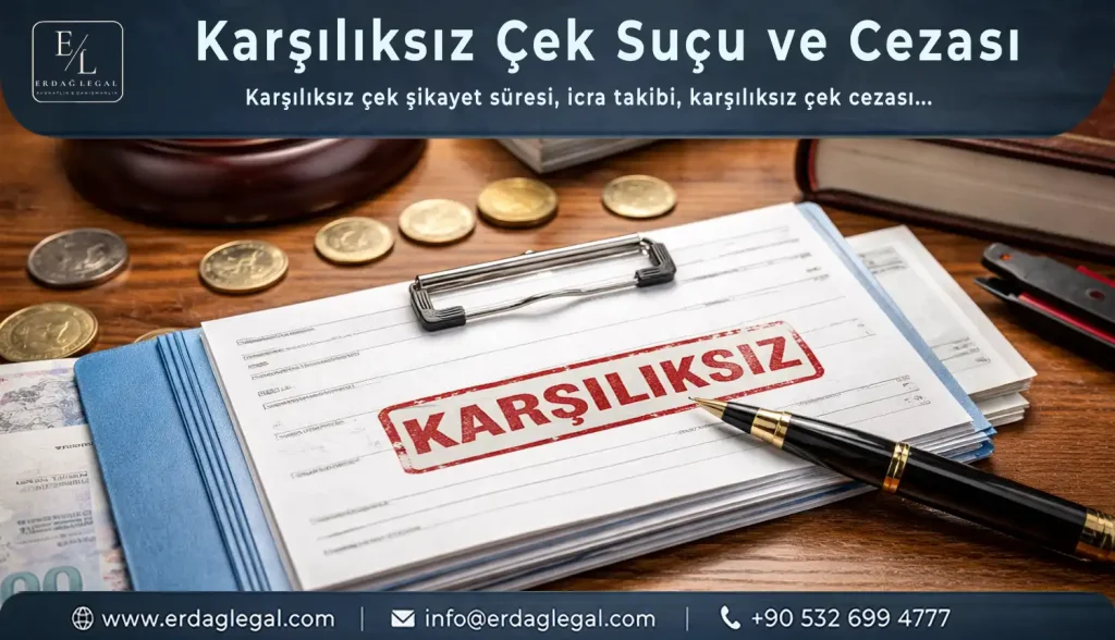 Karşılıksız Çek Nedir? Karşılıksız Çek Suçu ve Cezası (2026 Güncel Rehber)