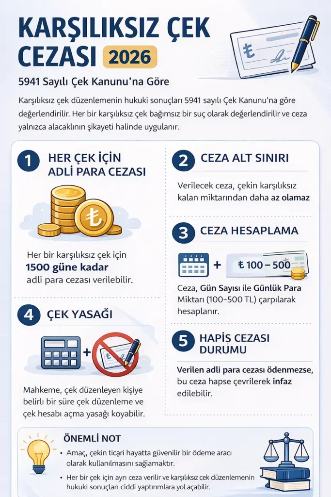 Karşılıksız Çek Cezası