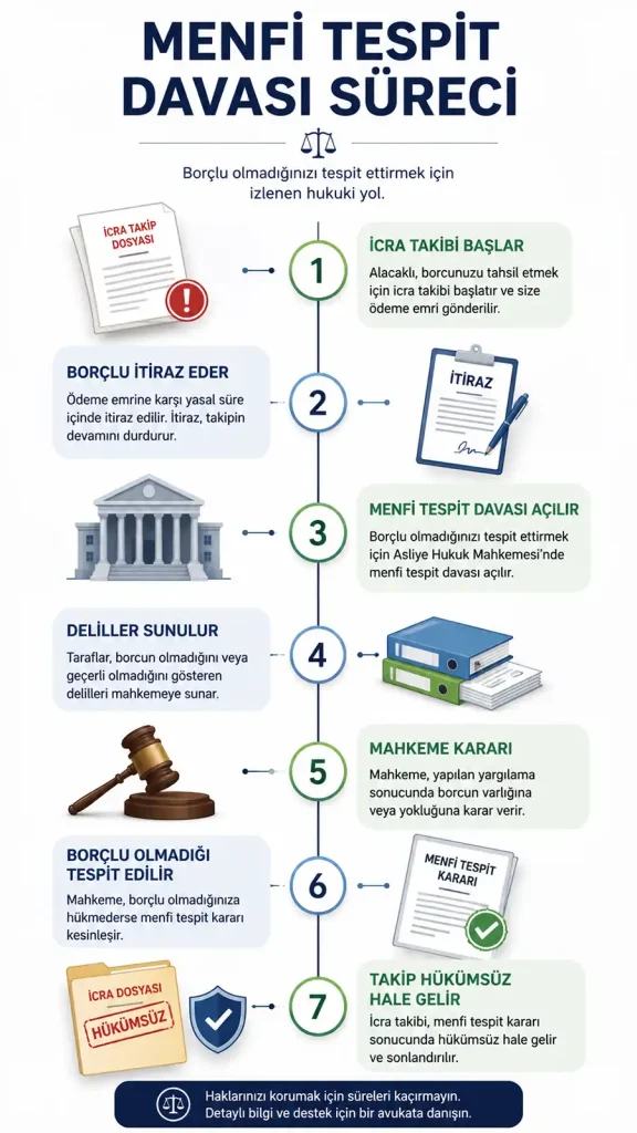 Menfi Tespit Davası Süreci