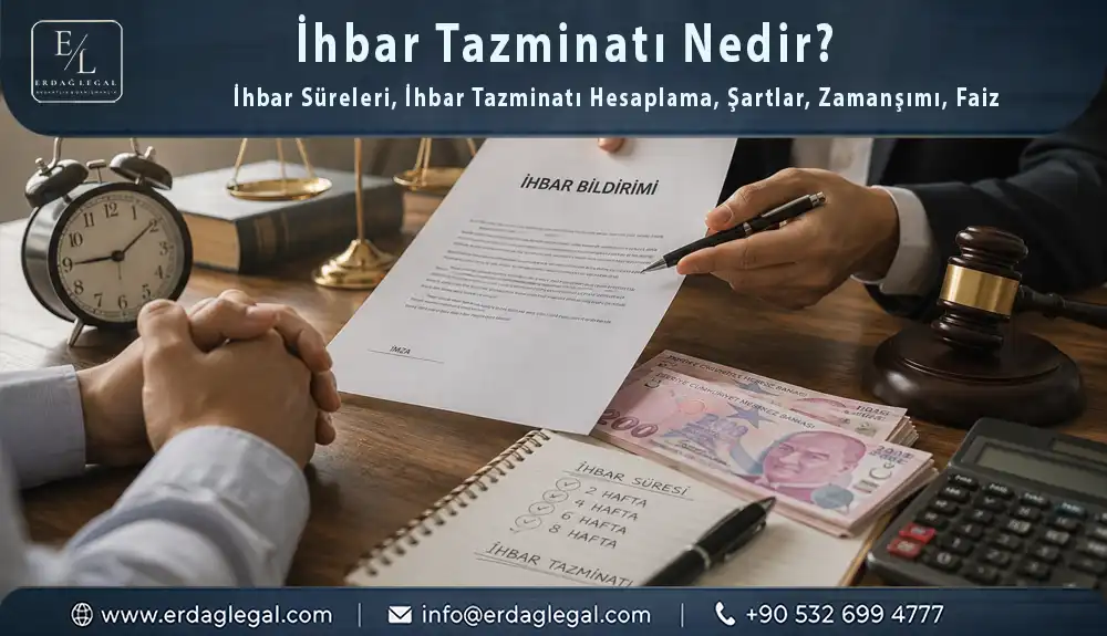 İhbar Tazminatı Nedir? İhbar Süreleri, Şartları ve Hesaplama
