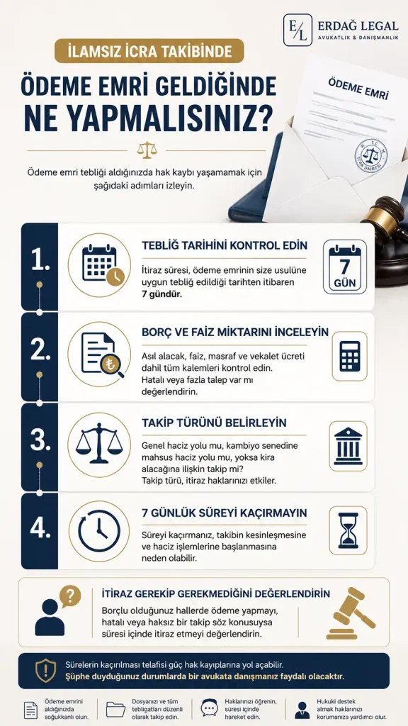 Hakkınıza İlamsız İcra Takibi Başlatıldıysa Ne Yapmalısınız?
